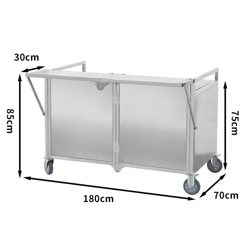 New Multi-Functional Folding S - đánh giá và giá Snacks Food Stall