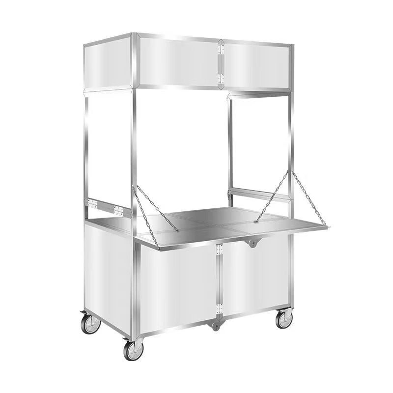New Multi-Functional Folding S - đánh giá và giá Snacks Food Stall