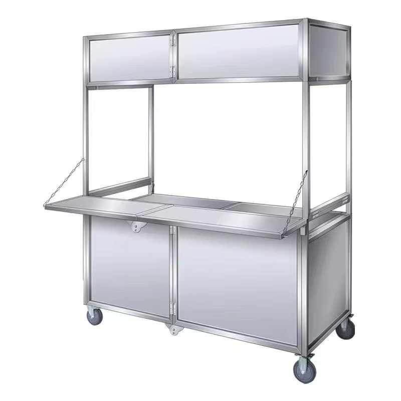 New Multi-Functional Folding S - đánh giá và giá Snacks Food Stall