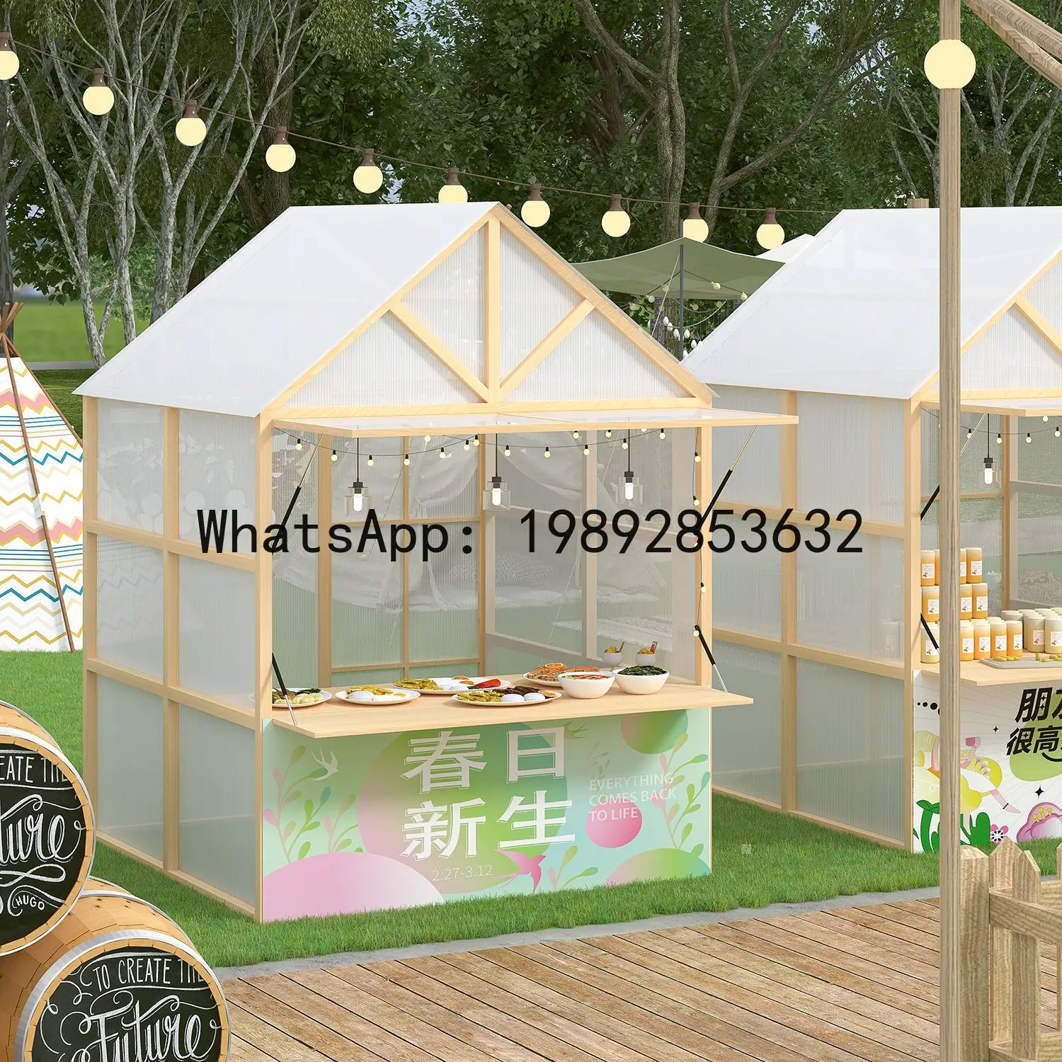 Z2-28Event Stall Rack Internet - đánh giá và giá Snacks Food Stall
