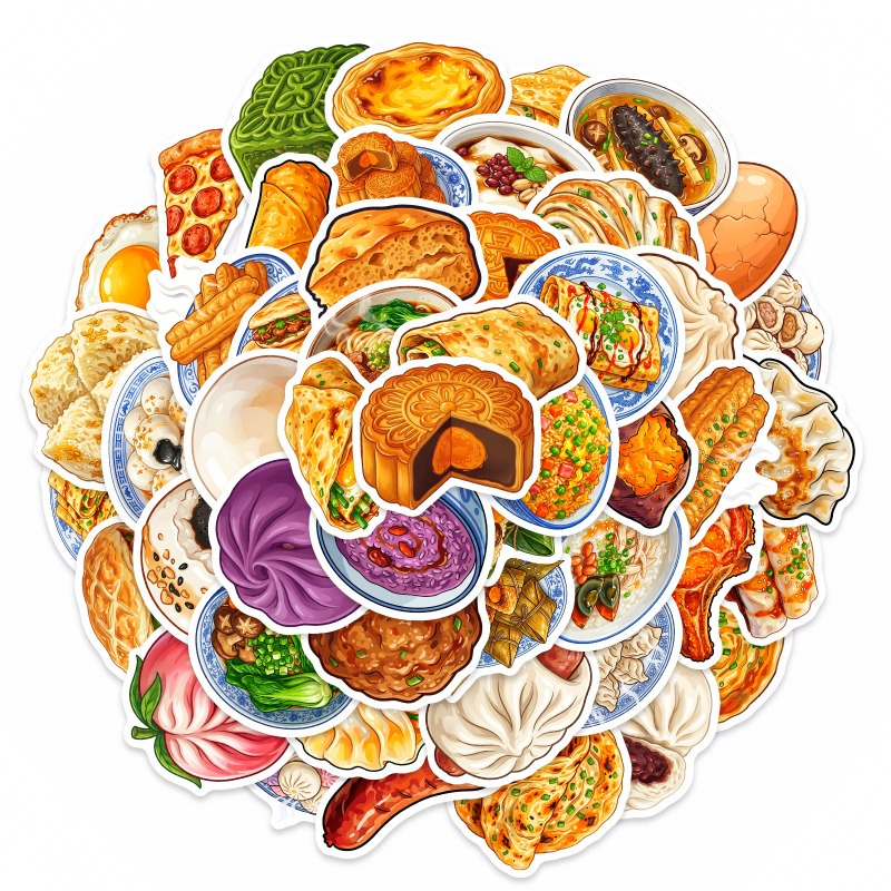 50pcs Chinese Food Diary, Non- - đánh giá và giá Food Good Snacks