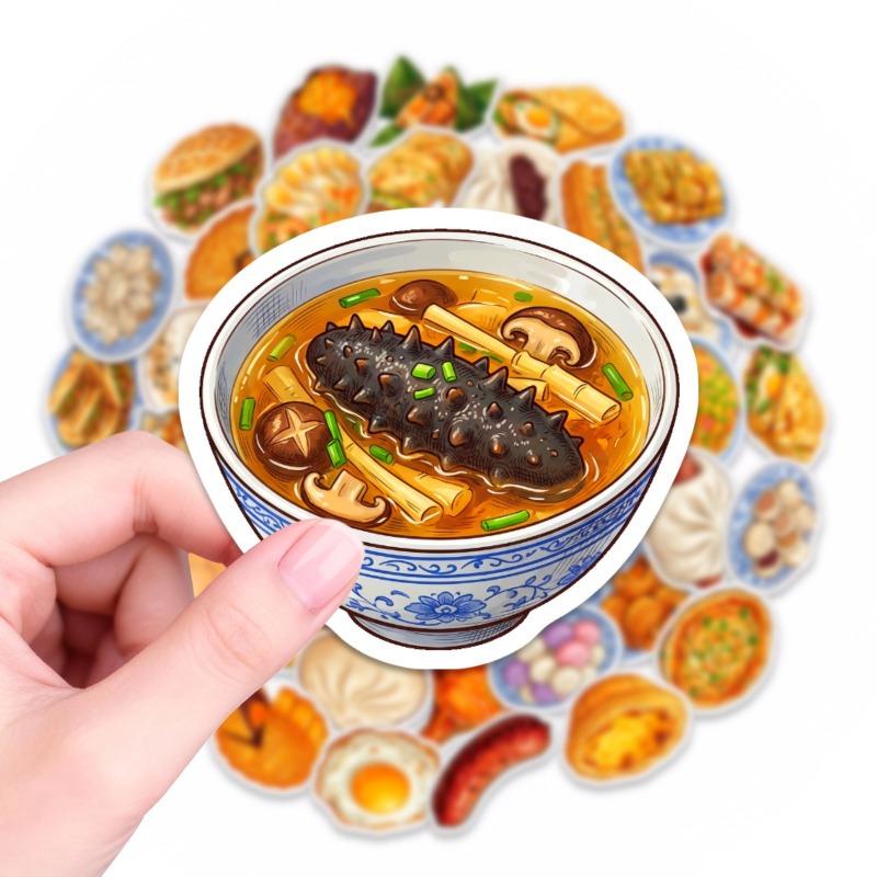 50pcs Chinese Food Diary, Non- - đánh giá và giá Food Good Snacks