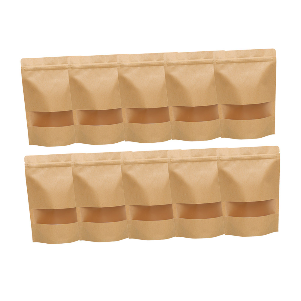 50Pcs Food Grade Kraft Stand U - đánh giá và giá Food In Snacks