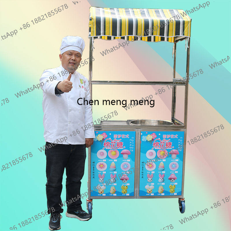 Snack Cart Stall Cotton Candy  - đánh giá và giá Snacks Food Stall