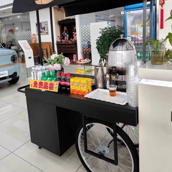 Customizable Stall Food Cart T - đánh giá và giá Snacks Food Stall