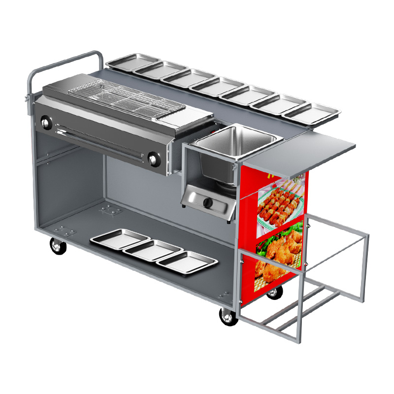 Stall BBQ truck Environmentall - đánh giá và giá Snacks Food Stall