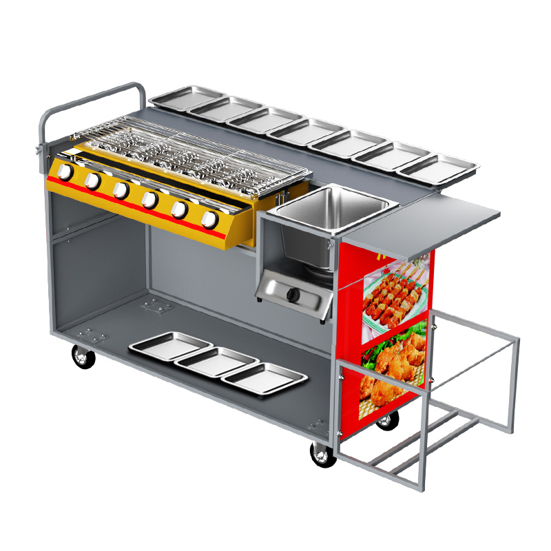 Stall BBQ truck Environmentall - đánh giá và giá Snacks Food Stall